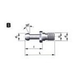 Upínací čep - B, 513000, JIS B 6339 /MAS BT/