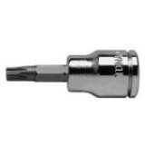 Hlavice zástrčná se čtyřhranem 1/4" - TORX
