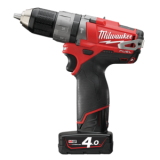 Milwaukee M12 CDD-402C - M12 FUEL 2-rychlostní vrtačka, šroubovák